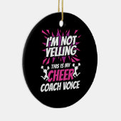 私は叫んでない私の応援コーチボイス セラミックオーナメント (右)