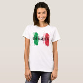 私は叫んでない、私はイタリイタリアンアおもしろいTシャツだ Tシャツ (正面フル)