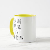 私は叫んではいない、私はウクライナおもしろい人 マグカップ (正面左)