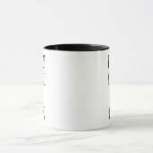 私は叫んではいない、私はギリシャおもしろい人 マグカップ (中央)