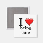 私は可愛いのが大好きだ マグネット (正面/裏面)