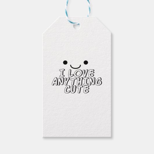 私は可愛いものが大好き ギフトタグ (正面)