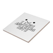 私は可愛いものが大好き タイル (側面)