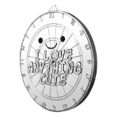 私は可愛いものが大好き ダーツボード (正面右)