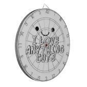 私は可愛いものが大好き ダーツボード (正面左)