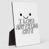 私は可愛いものが大好き フォトプラーク (側面)