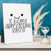 私は可愛いものが大好き フォトプラーク (側面)