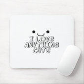 私は可愛いものが大好き マウスパッド (マウス)