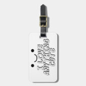 私は可愛いものが大好き ラゲッジタグ (正面縦)