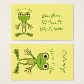 私は可愛いカエルのサンダー_コーブ (正面&裏面)