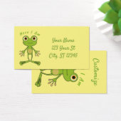 私は可愛いカエルのサンダー_コーブ (デスク)