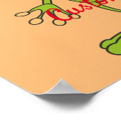 私は可愛いカエルのサンダー_コーブ ポスター (角)