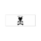 私は可愛いカエルのサンダー_コーブ ラバースタンプ (押印)