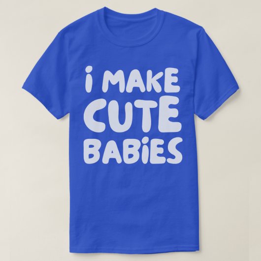私は可愛いベビー Tシャツ (デザイン正面)