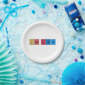 私は可愛い周期表 ペーパープレート (パーティー)