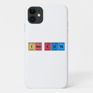 私は可愛い周期表 iPhone 11 ケース