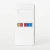 私は可愛い周期表 SAMSUNG GALAXYケース (裏面)