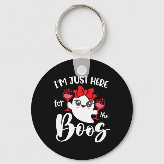 私は可愛い女性の声を聞きに来おもしろいた キーホルダー (正面)