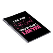 私は可愛い弁護士の女の子だ ノートブック (右側)