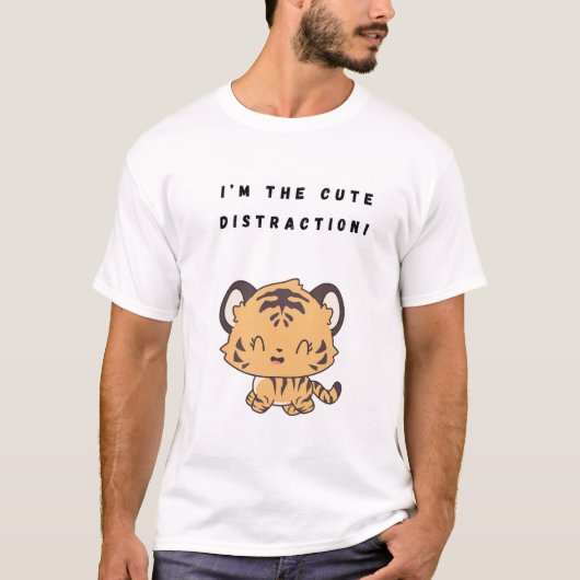私は可愛い気晴らしだ！ Tシャツ (正面)