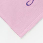 私は可愛い？ フリースブランケット (角)