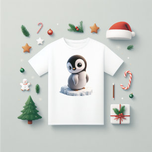 私は可愛い!ペンギンおもしろい Tシャツ