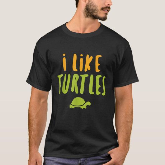 私は可愛いTシャツが好きペットの皮肉なおもしろいph Tシャツ (正面)