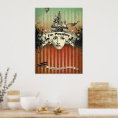 私は可能だ(プリント) ポスター (キッチン)