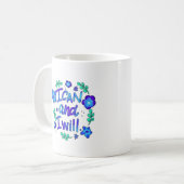 私は可能で私はマグカップ – 友人のための完璧なギフト コーヒーマグカップ (正面左)