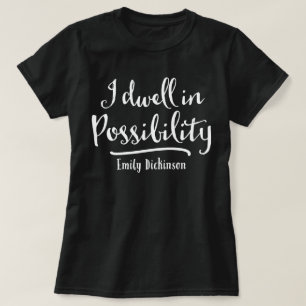 私は可能性にこだわる Tシャツ