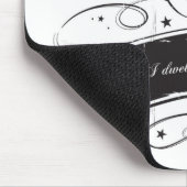 "私は可能性に住みます" マウスパッド (コーナー)