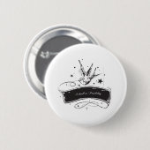 "私は可能性に住みます" 缶バッジ (正面&裏面)