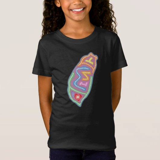 私は台湾を愛します Tシャツ (正面)