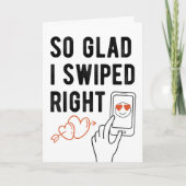私は右にスイップしてよかった カード (正面)