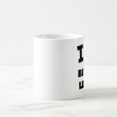 私は合法であることを愛します コーヒーマグカップ (中央)