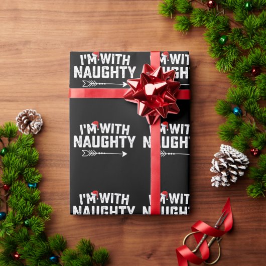 私は同じクリスマスいけなのカップルと一緒だ ラッピングペーパー (クリスマスギフト)