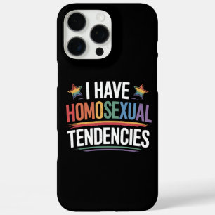 私は同性愛傾向がある LGBTQプライド レインボー iPhone 16 PRO MAXケース