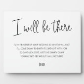 私は名前の付いた記念椅子に結婚いる フォトプラーク (正面)