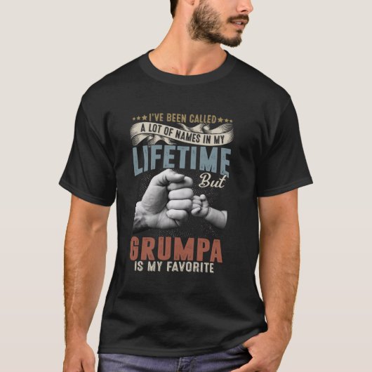 私は名前をたくさん呼ばれたが、ぶつぶつ言うのは私のFaだ Tシャツ (正面)
