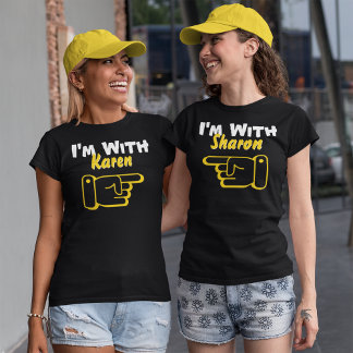 私は名前をカスタムするの女おもしろいのパーソナライズされた人だ Tシャツ