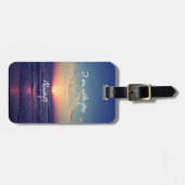 私は君と一緒にいる聖句 ラゲッジタグ (正面横)