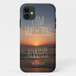 私は君と一緒にいる聖句 iPhone 11 ケース