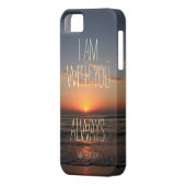 私は君と一緒にいる聖句 Case-Mate iPhoneケース (裏面左)