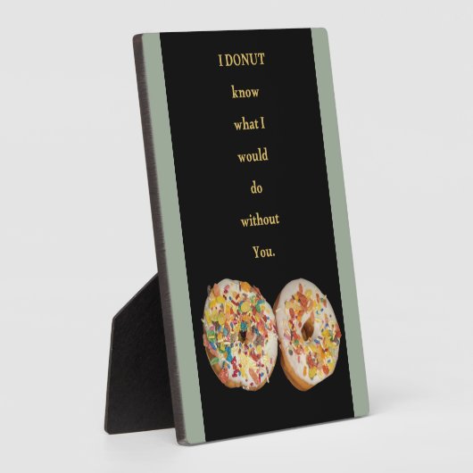 私は君なしで何をするか分からない。 フォトプラーク (側面)