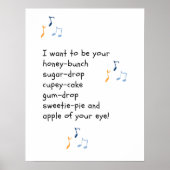 私は君になりたい… ポスター (正面)