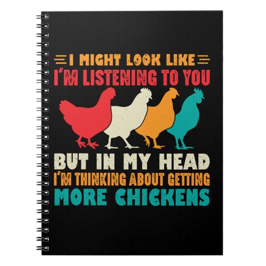 私は君にチキンのように見えるかも聞しれない ノートブック (正面)