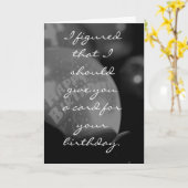 私は君に与えcaを… カード (黄色い花)