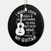 私は君に似ているかも聞しれないおもしろい セラミックオーナメント (左)