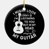 私は君に似ているかも聞しれないおもしろい セラミックオーナメント (裏面)