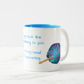 私は君に似てい聞るかもしれない… ツートーンマグカップ (正面右)